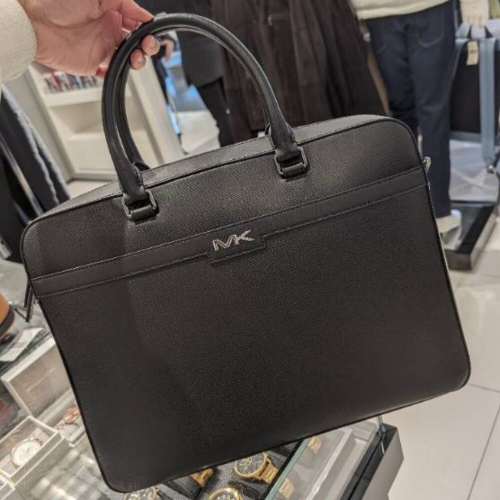NWT Michael Kors Black Men's Briefcase Bag